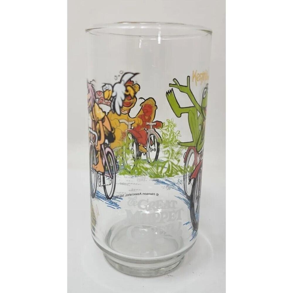 1981 McDonald's "The Great Muppet Caper"‎ glasses featuring Kermit the Frog U302